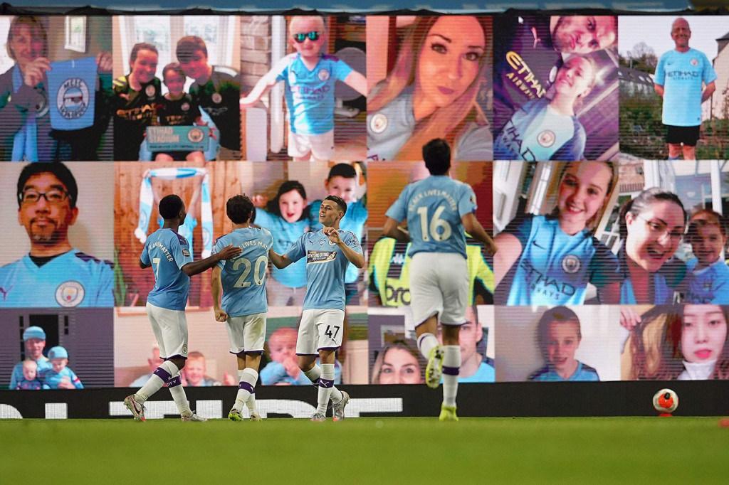 Semenit memasuki injury time, Foden berhasil melengkapi kemenangan Man City menjadi 3-0 setelah menyambar bola muntah hasil tembakan Sergio Aguero yang membentur tiang gawang.