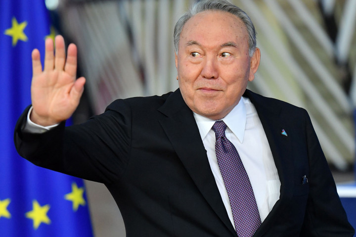 Dia menjadi presiden pertama Kazakhstan sejak bubarnya Uni Soviet dan kemerdekaan negara itu pada tahun 1991. Ia memimpin wilayah itu sejak 1989 dan berlanjut setelah Kazakhstan memisahkan diri dari Uni Soviet pada 1990.