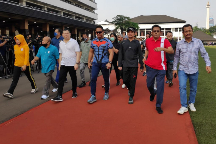 Sejumlah pemimpin redaksi yang hadir di antaranya Presiden Direktur Metro TV Don Bosco Selamun dan Executive Chairman MNC Group Hary Tanoesoedibjo.