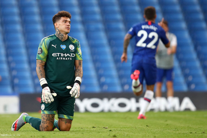 Tuan rumah akhirnya berhasil memecah kebuntuan pada menit ke-36. Kesalahan lini belakang tim tamu berhasil dimanfaatkan Pulisic untuk menaklukkan kiper Ederson Moraes. The Blues memimpin 1-0.