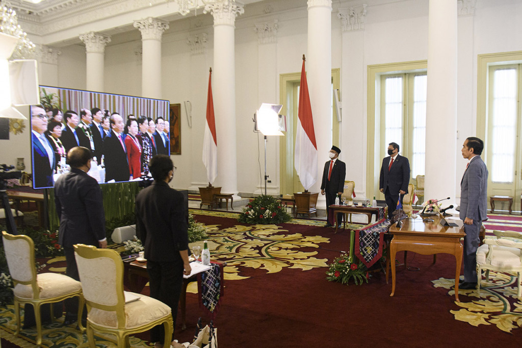 Hadir dalam KTT ASEAN ke-36 yaitu para pemimpin negara ASEAN yaitu Sultan Brunei Darussalam Hassanal Bolkiah, Perdana Menteri Kamboja Hun Sen, Perdana Menteri Laos Thoungloun Sisoulith, Perdana Menteri Malaysia Muhyiddin Yassin, Kanselir Negara Myanmar Aung San Suu Kyi, Presiden Filipina Rodrigo Duterte, Perdana Menteri Singapura Lee Hsien Loong, Perdana Menteri Thailand Prayut Chan-o-cha, dan Perdana Menteri Vietnam Nguyen Xuan Phuc selaku Ketua ASEAN 2020, serta Sekretaris Jenderal ASEAN Dato Lim Jock Hoi.