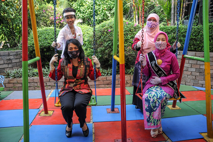 Pengukuhan Bunda Forum Anak Daerah tersebut merupakan salah satu upaya untuk pemenuhan hak partisipasi anak dengan pembuatan forum anak di setiap kabupaten/kota di Jawa Barat.