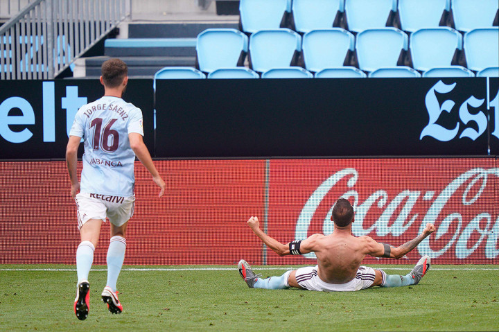 Di menit ke-87, Vigo akhirnya mendapat gol penyeimbang lewat tendangan bebas, usai Pique melanggar Rafinha. Iago Aspas, yang menjadi eksekutor, menendang melewati samping pagar betis lawan, dan masuk ke pojok kanan gawang Barcelona. 