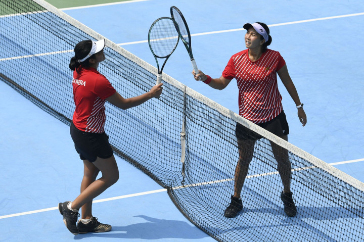 Aldila memenangi pertandingan melawan Jessy dengan skor akhir 6-3, 7-6(0).