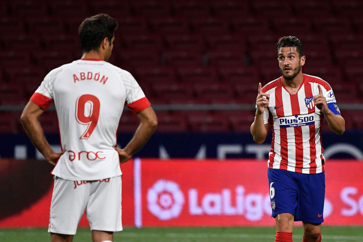 Atletico sukses meredam momentum kebangkitan Mallorca. Dan pada menit ke-79 tuan rumah memperbesar keunggulan menjadi 3-0 setelah sundulan sapuan buruk Baba terlalu lemah dan bola jatuh ke hadapan Koke yang kemudian melakukan tendangan voli dan arahnya mengecoh Manolo Reina lantaran sempat membentur badan pemain Mallorca. Skor 3-0 tak berubah hingga peluit tanda laga usai berbunyi.