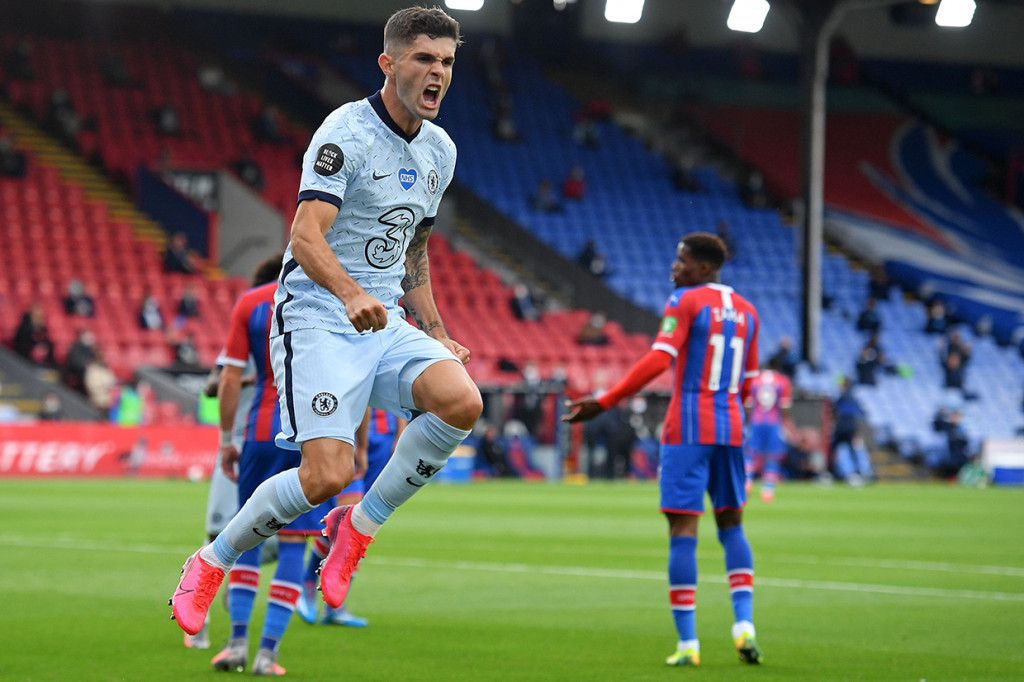 Chelsea akhirnya berhasil mencetak gol kedua pada menit ke-27 ketika Christian Pulisic menyelesaikan peluang yang dihasilkan dari kerja sama Willian dan Giroud, sebelum melepaskan tembakan kencang yang tak mampu diantisipasi kiper Vicente Guaita.