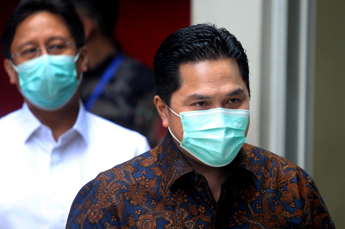 Erick Thohir Sambangi KPK Diskusi Pemulihan Ekonomi Nasional - Medcom.id