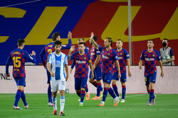 Bagi Barcelona (76) tambahan tiga poin membuat mereka memangkas jarak dari Real Madrid (77) dalam persaingan gelar juara. Hanya saja, jarak itu bisa melebar lagi mengingat Los Blancos baru main dua hari lagi. Sementara Espanyol terpuruk di dasar klasemen dengan koleksi 24 poin.