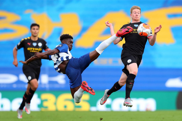 City yang kalah pada tiga pertandingan tandang mereka sebelumnya, berusaha bangkit saat menghadapi tuan rumah Brighton.