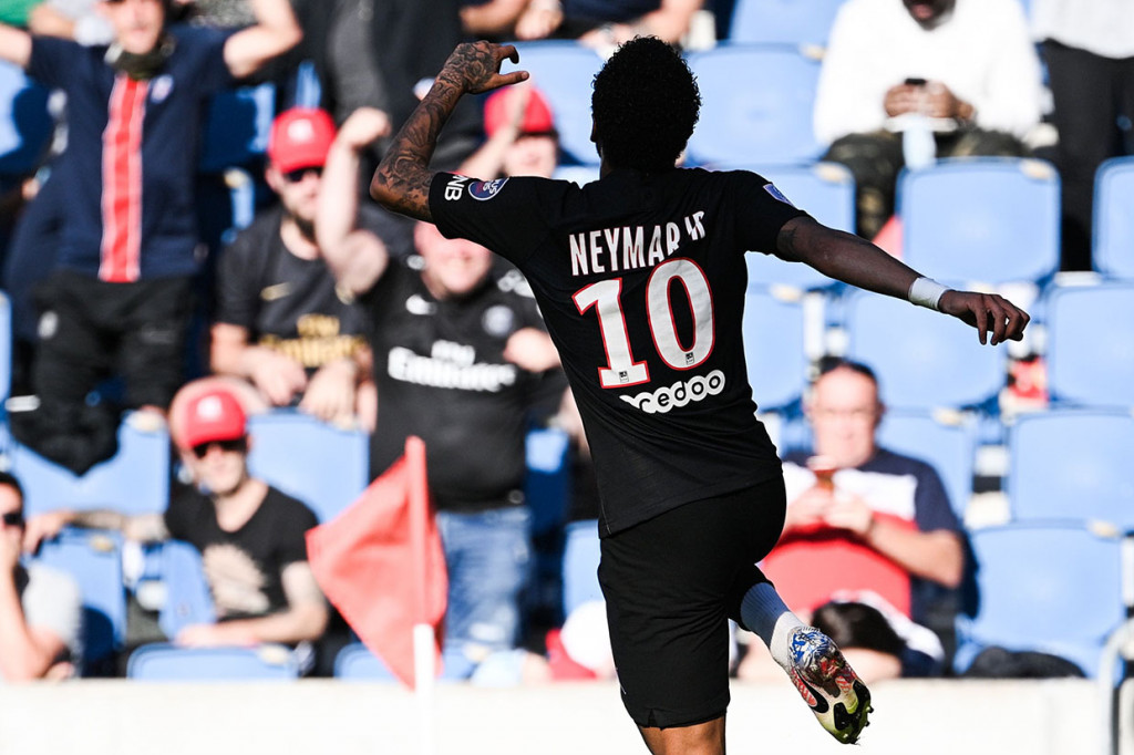 Paris Saint-Germain berhasil mengalahkan tim di divisi dua Le Havre dengan skor telak 9-0 dalam pertandingan persahabatan di Stadion Stade Oceane, Senin, 13 Juli 2020 dini hari WIB. 