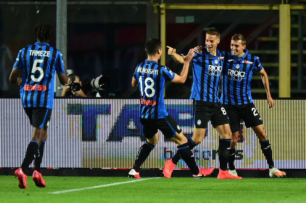 Saat laga baru berjalan dua menit Atalanta telah membuka keunggulan lewat Mario Pasalic setelah meneruskan umpan silang Ruslan Malinovskyi.