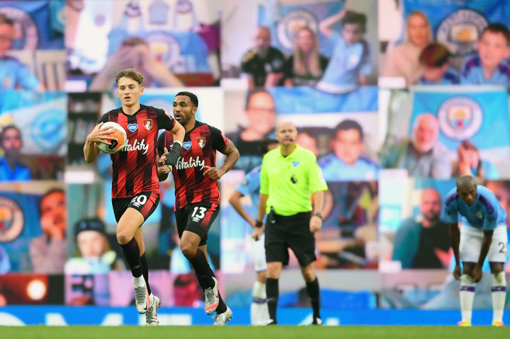 Dua menit jelang bubaran, tim tamu akhirnya berhasil memperkecil ketertinggalan ketika David Brooks dengan dingin menyelesaikan umpan kiriman Callum Wilson untuk mengubah kedudukan jadi 1-2.