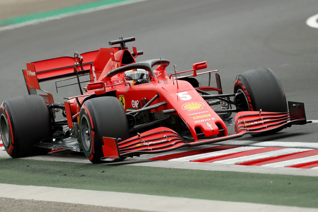 Sementara itu performa Ferrari lebih baik ketimbang di Austria pekan lalu dengan Sebastian Vettel mengamankan P5, posisi start terbaik tim itu musim ini, sekitar 0,05 detik dari rekan satu timnya, Charles Leclerc yang finis P6.