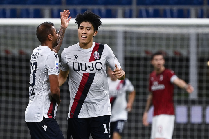 Adapun satu gol hiburan Bologna disumbangkan oleh Takehiro Tomiyasu pada menit ke-44.