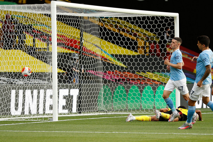 City makin merajalela pada babak kedua. Phil Foden membuat kedudukan menjadi 3-0 pada menit ke-63.