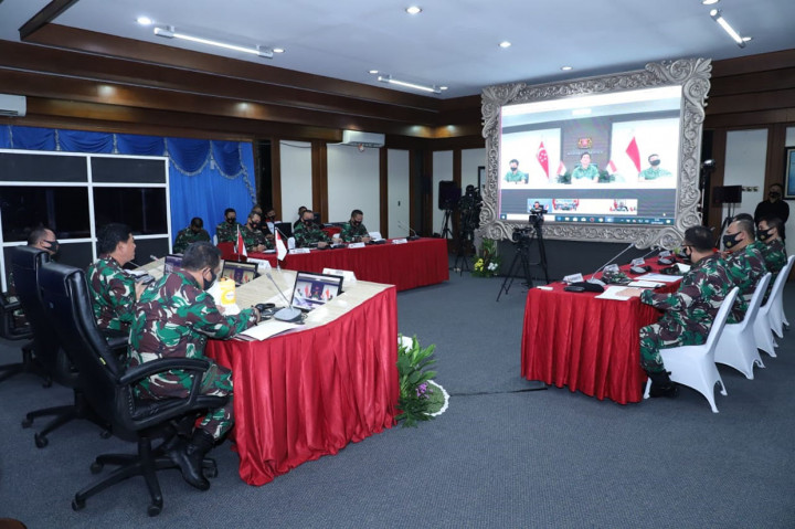 Selain membahas latihan dan kerja sama militer kedua angkatan bersenjata, dalam pertemuan tersebut juga dibahas terkait peran  dan kontribusi militer dalam penanganan covid-19 di masing-masing negara. 