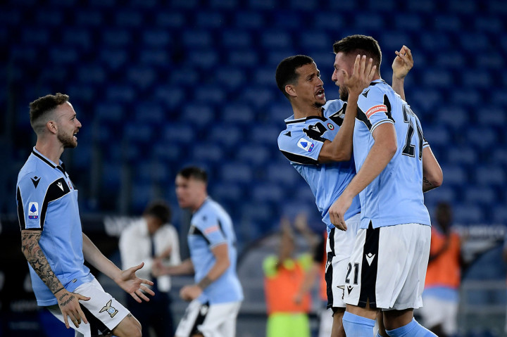 Dua menit babak kedua berjalan Biancoceleste berhasil menyamakan kedudukan lewat Sergej Milinkovic-Savic melalui sepakan voli yang masuk ke sudut atas gawang Cragno.