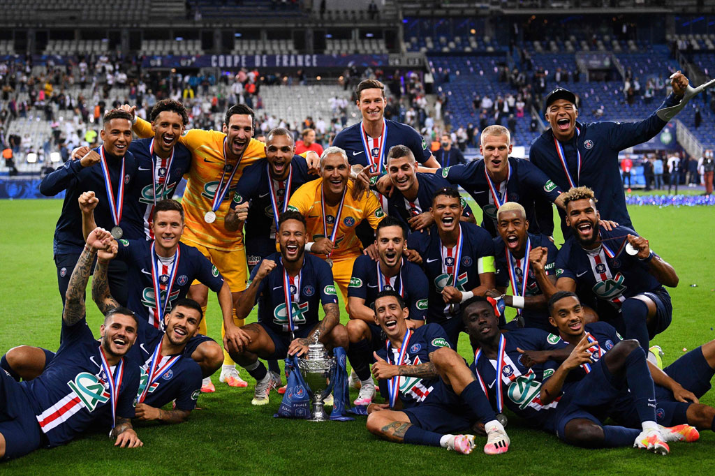 Le Parisien juga berpeluang untuk melengkapi raihan mereka menjadi trigelar mengingat Neymar dkk akan menjalani final Piala Liga Prancis melawan Olympique Lyon pada 1 Agustus mendatang.