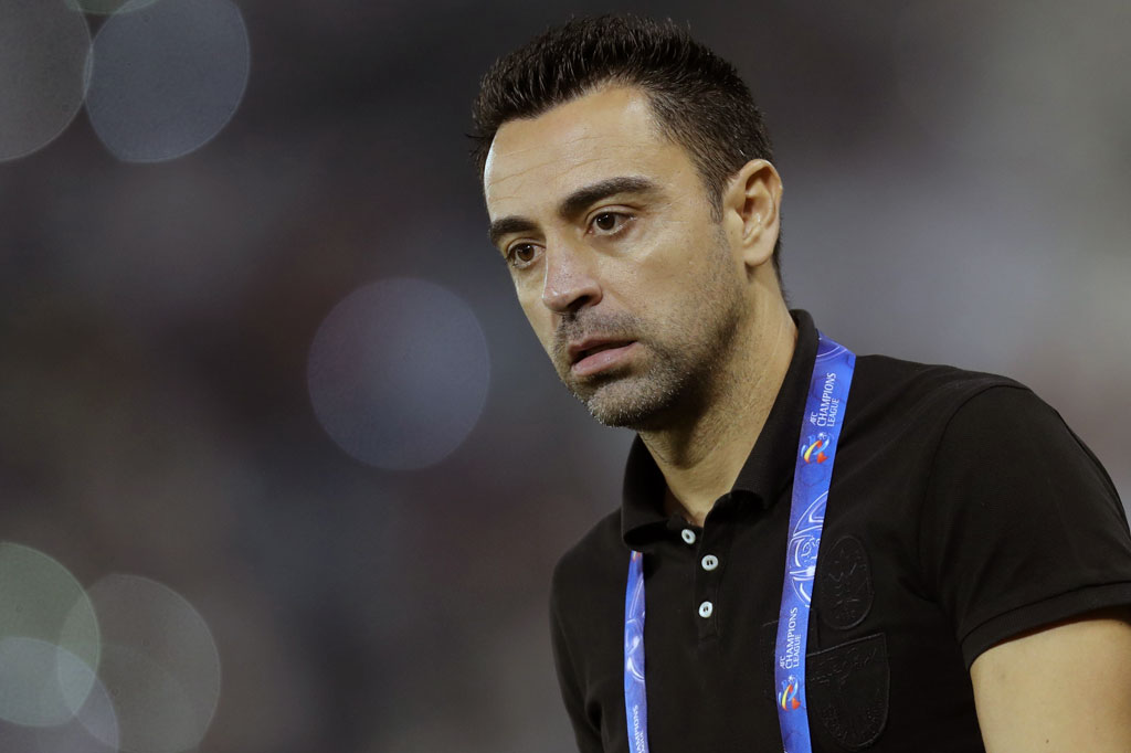 Xavi berjanji akan kembali bila sudah diperbolehkan mendampingi klubnya. 