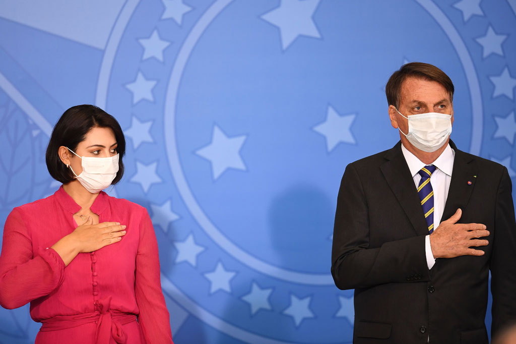 Ibu Negara Brasil Michelle Bolsonaro dinyatakan positif terkena virus korona jenis baru Kamis, 30 Juli 2020 waktu setempat, setelah suaminya menghabiskan dua minggu di karantina.