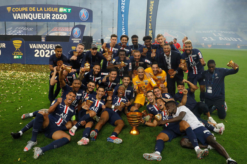 PSG Juara Piala Liga Prancis  Medcom.id