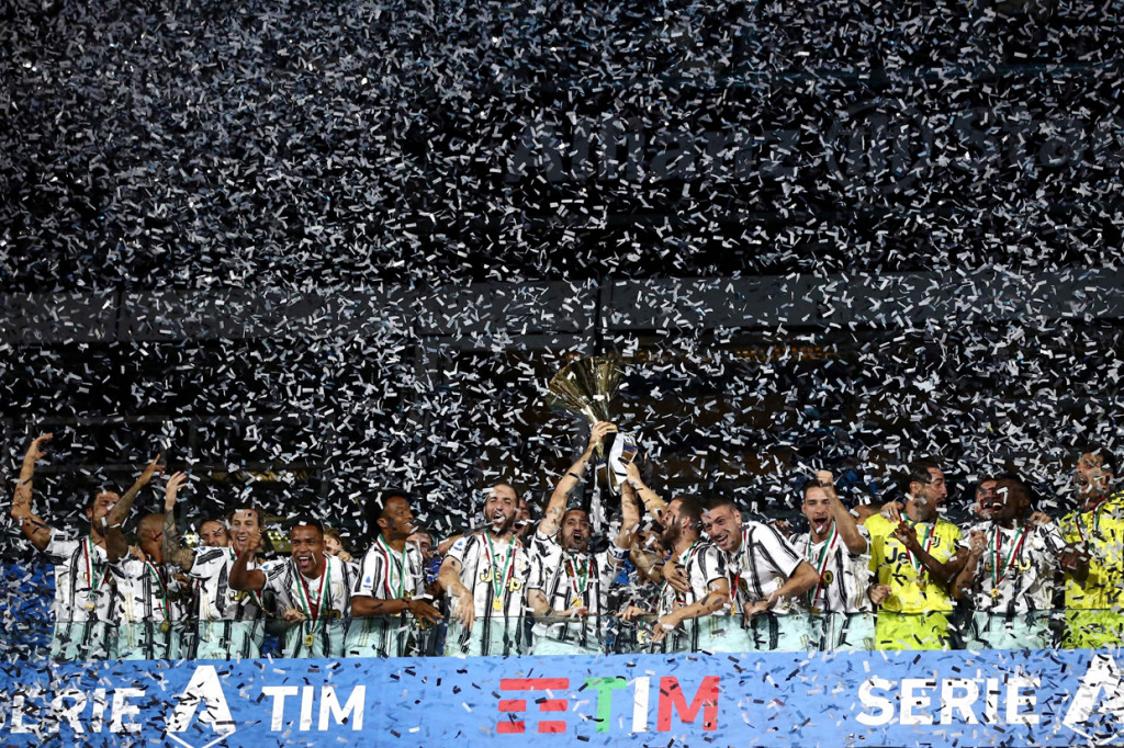 Juventus sebenarnya sudah menyegel gelar juara Liga Italia pada pekan ke-36 setelah mengalahkan Sampdoria, Minggu, 26 Juli 2020.