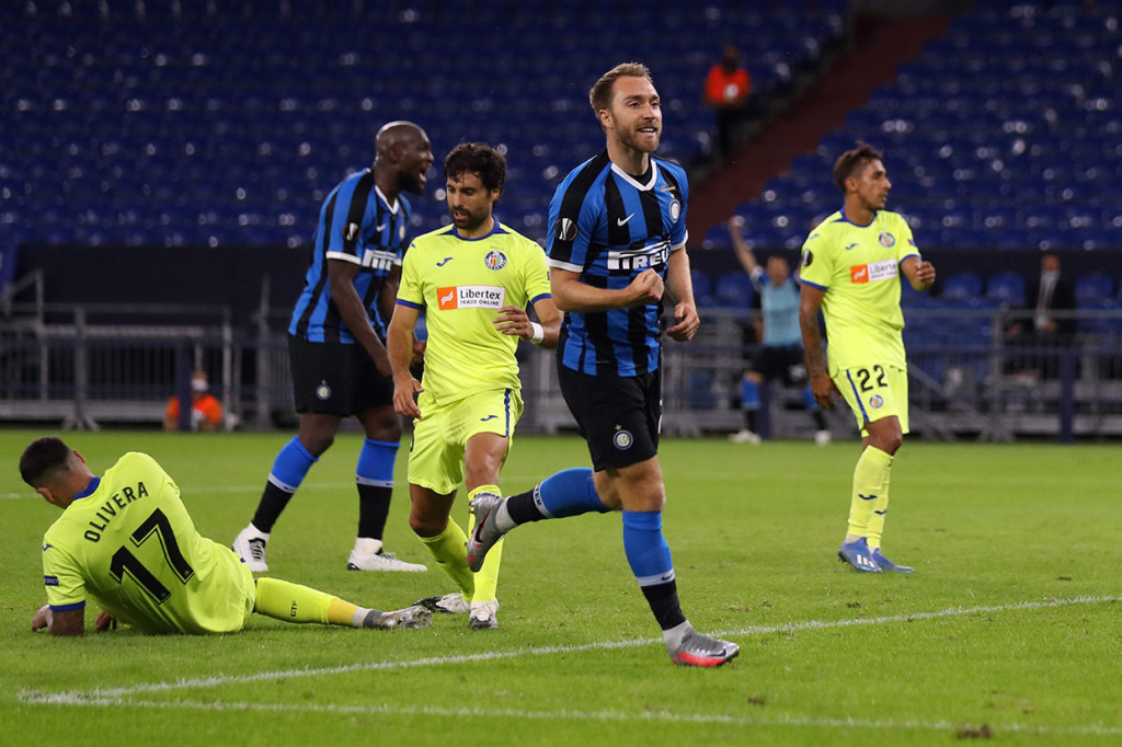 Inter justru berhasil menggandakan keunggulan pada menit ke-83 lewat pemain pengganti Christian Eriksen. Dari kerja sama apik para pemain Inter, bola kemudian berada di penguasaan Eriksen yang dengan mudah mengonversinya menjadi gol.