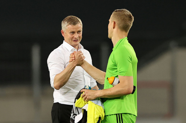 Copenhagen kemudian berusaha bangkit untuk menyamakan kedudukan pada 15 menit terakhir, tetapi terbentur kokohnya pertahanan MU. Tidak ada tambahan gol lagi hingga laga usai. 