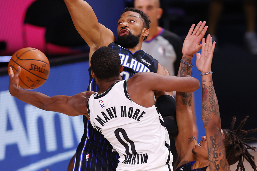 Kedua tim sama-sama menyisakan satu laga lagi di restart NBA pada Jumat, 14 Agustus 2020 WIB, saat Nets menghadapi Portland Trail Blazers dan Magic bertemu New Orleans Pelicans.