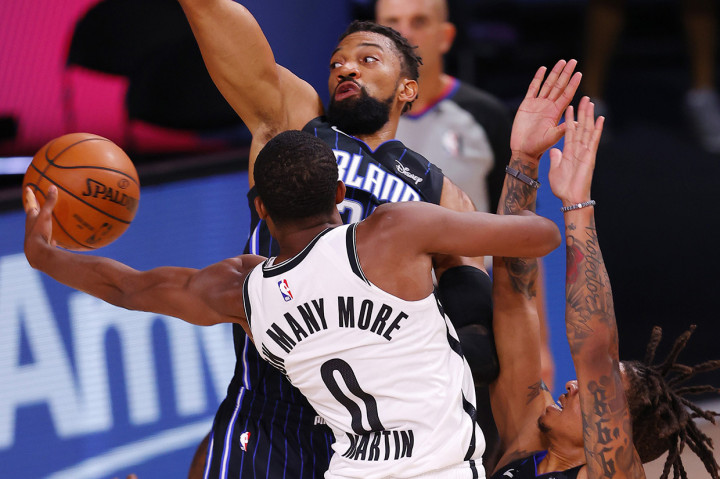 Kedua tim sama-sama menyisakan satu laga lagi di restart NBA pada Jumat, 14 Agustus 2020 WIB, saat Nets menghadapi Portland Trail Blazers dan Magic bertemu New Orleans Pelicans.