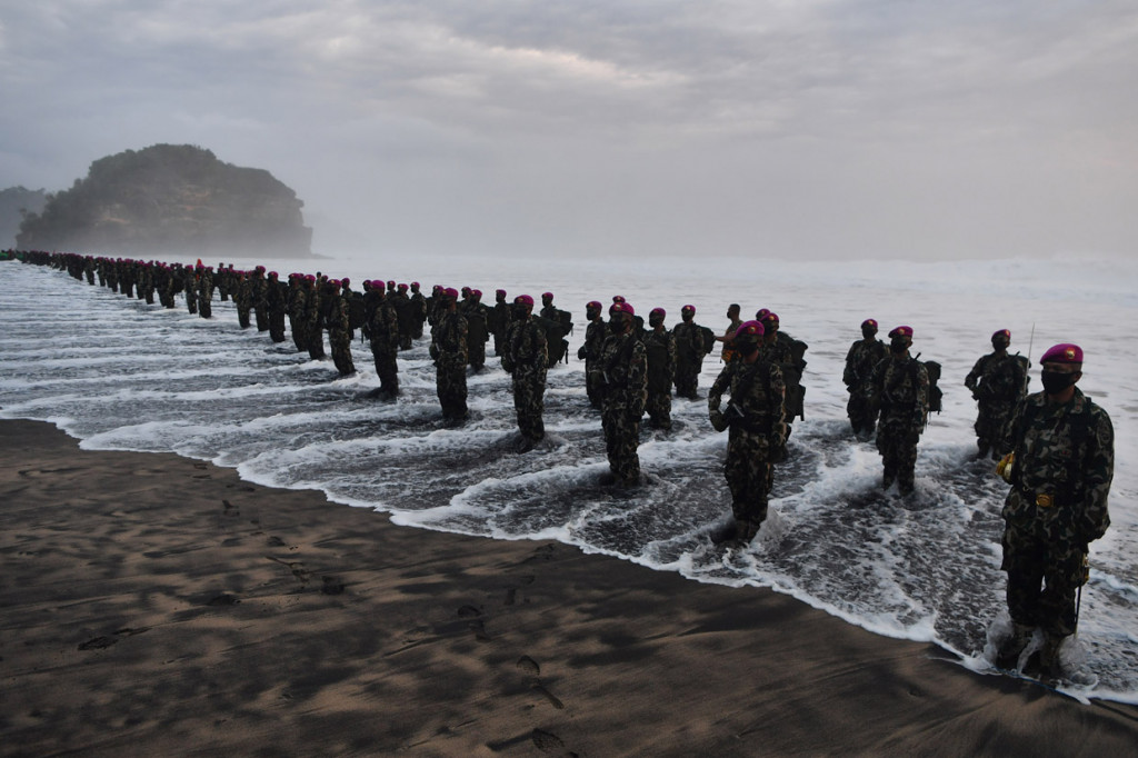 Upacara pembaretan tersebut diikuti 20 Perwira Remaja Korps Marinir TNI AL angkatan XLV dan 166 Bintara Remaja Korps Marinir TNI AL angkatan XXXIX/1 2020 dan selanjutnya akan ditempatkan ke seluruh wilayah di Indonesia.