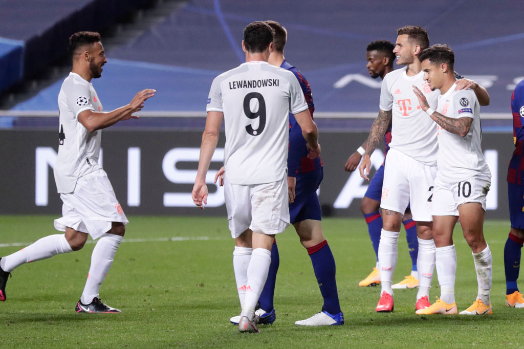 Gol kedua Coutinho sekaligus gol terakhir pada laga ini dibukukan saat ia dengan mudah mengonversi operan Lucas Hernandez. Sebagai penghormatan kepada klubnya, Coutinho sama sekali tidak merayakan kedua gol tersebut.