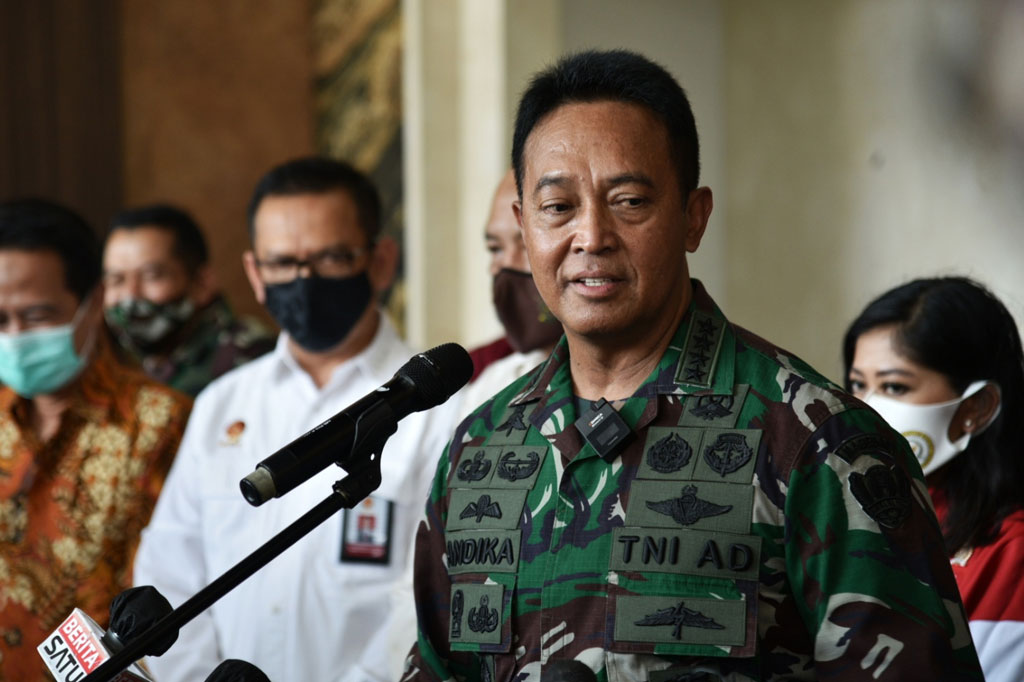 Jenderal Andika Perkasa mengemukakan, obat penawar covid-19 yang uji klinis tahap ketiganya telah diselesaikan oleh Universitas Airlangga (Unair), tinggal menunggu izin edar dari Badan Pengawas Obat dan Makanan (BPOM). 