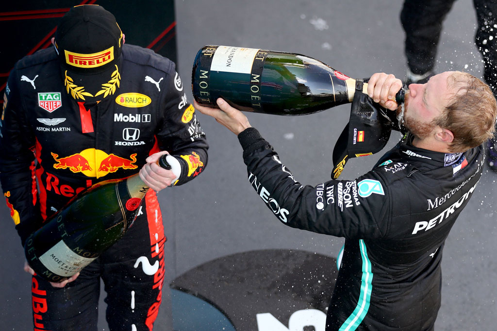 Valtteri Bottas harus puas melengkapi podium di P3.