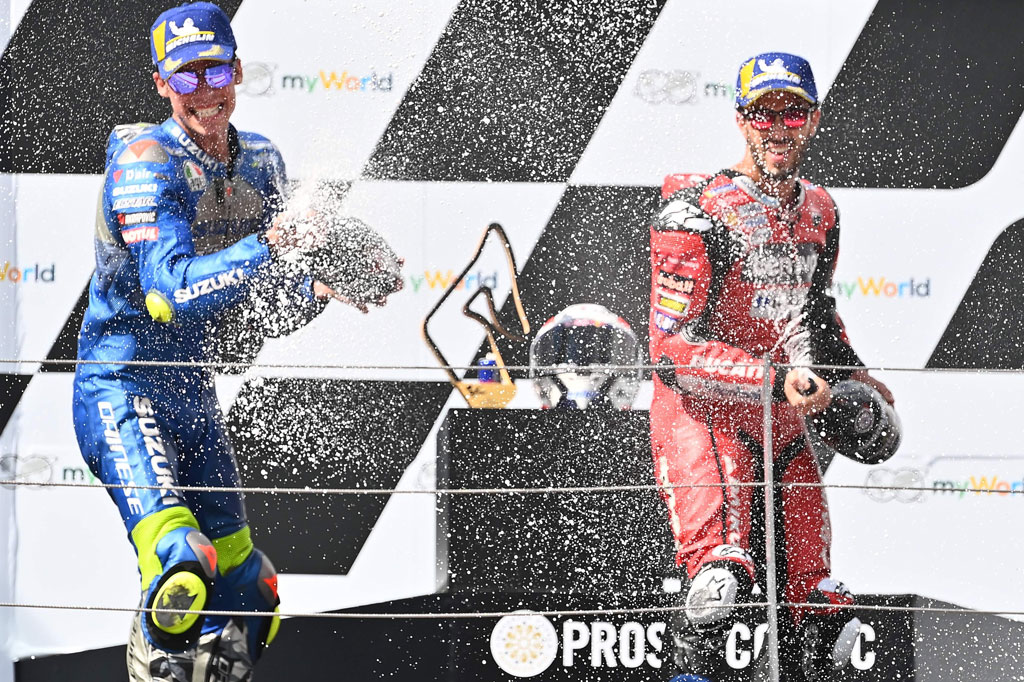 Dovizioso sekaligus menegaskan kekuatan Ducati yang selalu menang di sirkuit itu sejak 2016 di saat dia memutuskan untuk berpisah dengan Ducati setelah akhir musim ini.