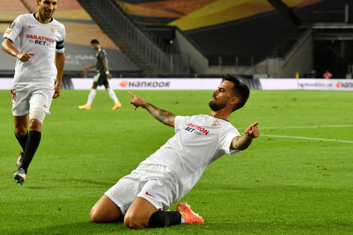 Suso menyamakan skor di menit ke-26.
