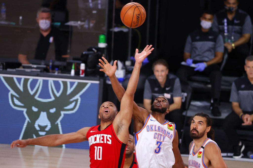 Danuel House Jr menambah dengan 19 poin serta masing-masing 15 poin dari Eric Gordon dan Jeff Green.