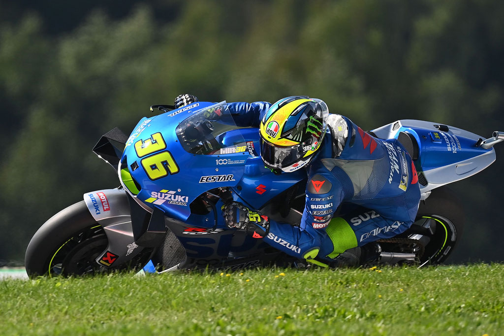 Joan Mir meneruskan tren positif dengan motor Suzuki GSX-RR dan finis keempat di depan Jack Miller (Pramac Racing) dan Maverick Vinales (Monster Energy Yamaha). 