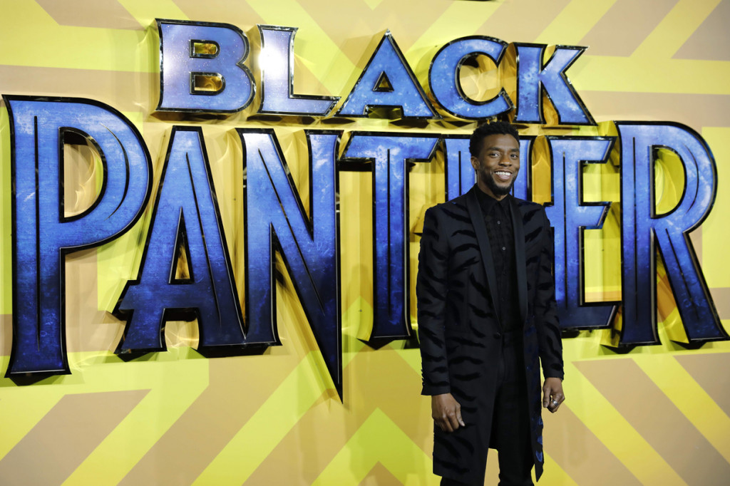 Pemeran Black Panther ini meninggal dunia pada usia 43 tahun. AFP Photo/Tolga Akmen