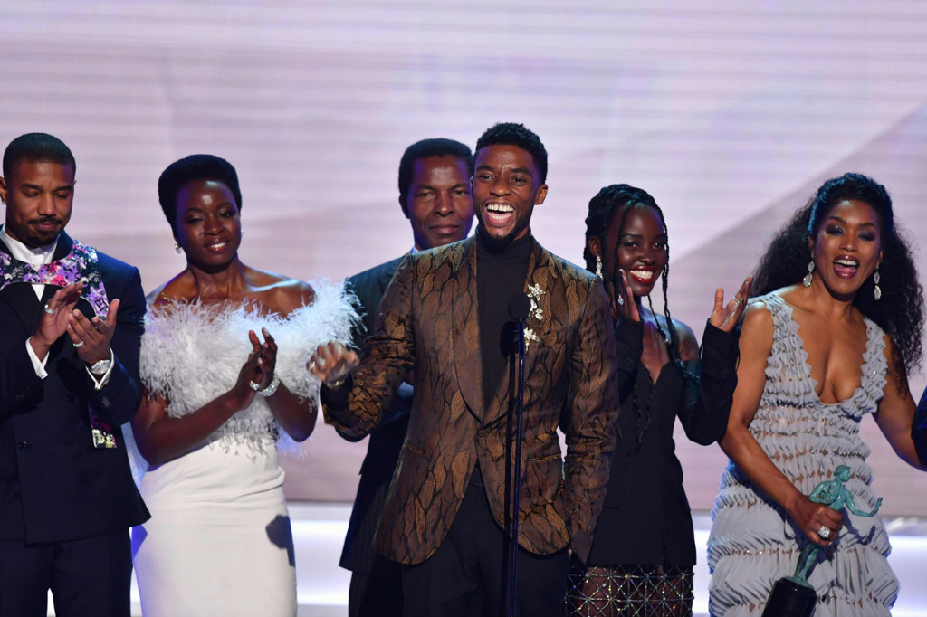 Menurut juru bicaranya, Chadwick Boseman meninggal di rumahnya di Los Angeles, seperti dilansir Associated Press. Afp Photo/Frederic J.Brown