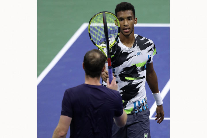 Andy Murray gagal melaju ke babak ketiga turnamen US Open setelah ditaklukkan oleh petenis remaja asal Kanada Felix Auger-Aliassime, Jumat, 4 September 2020 wIB.