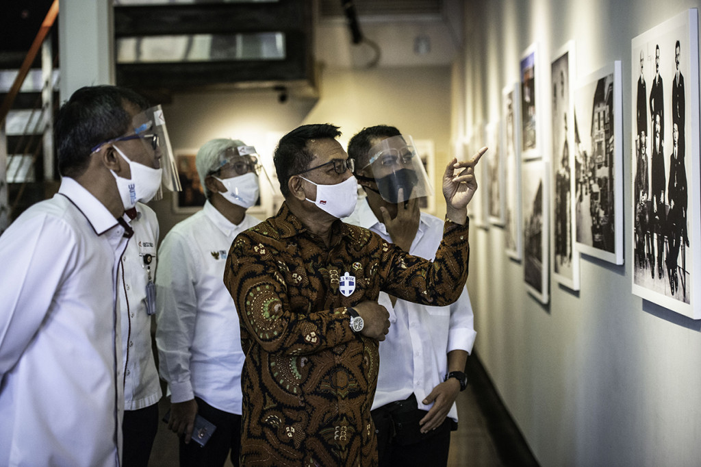 Pameran dalam rangka merayakan 75 Tahun Kemerdekaan Republik Indonesia itu berlangsung hingga 7 Oktober 2020.