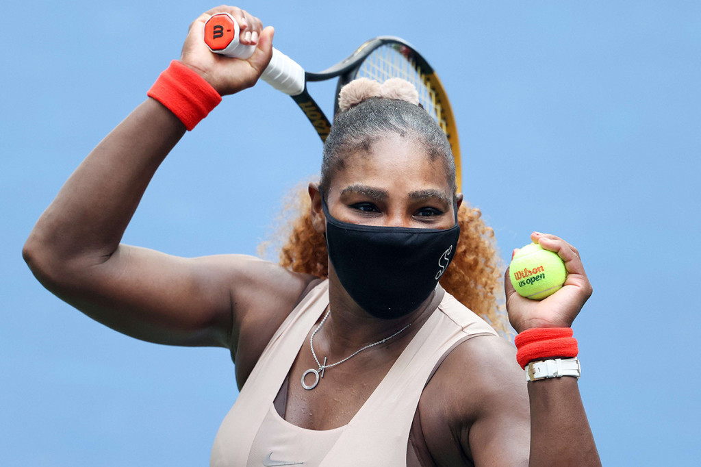 Williams membutuhkan 2 jam 28 menit untuk mengalahkan pemain Yunani berusia 25 tahun itu dengan skor 6-3, 6-7 (6/8), 6-3, di USTA Billie Jean King National Tennis Center, New York, Selasa, 8 September 2020 WIB.