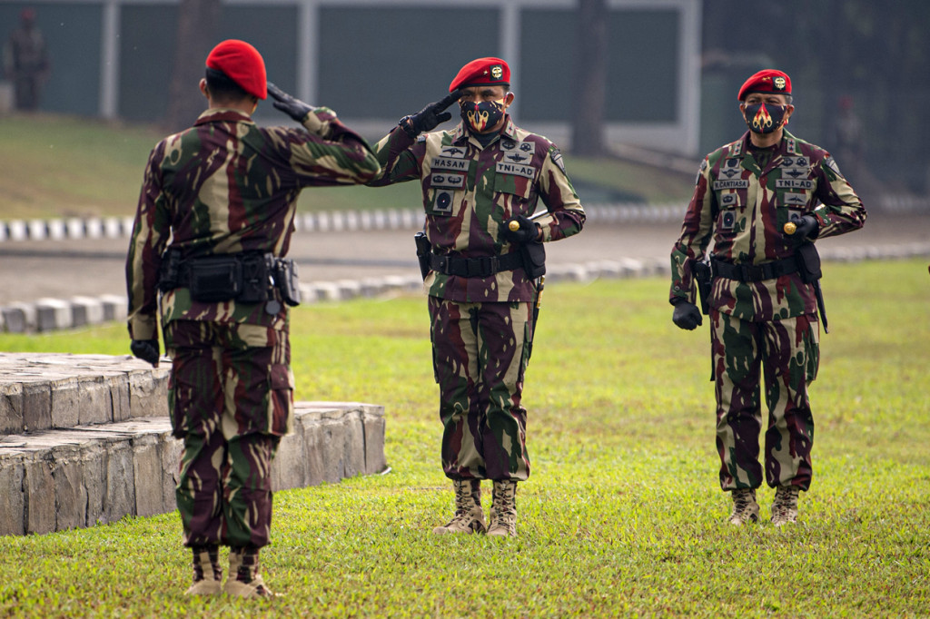 Mayjen TNI I Nyoman Cantiasa digantikan Brigjen TNI Mohammad Hasan karena dipercaya menjadi Panglima Komandan Daerah Militer XVIII/Kasuari di Papua Barat. 
