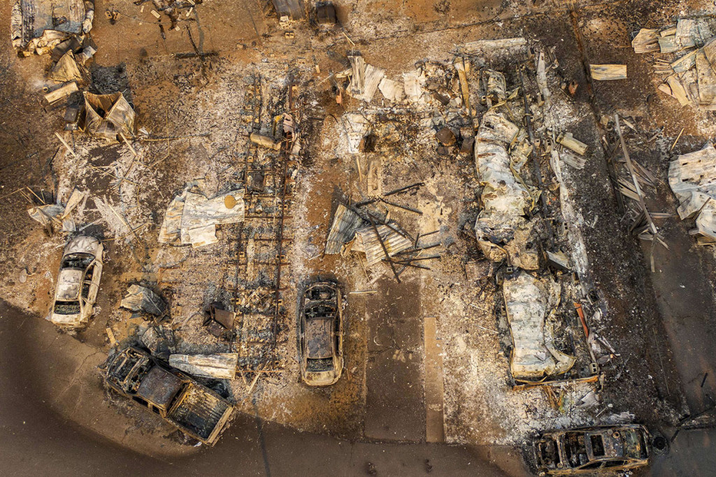 Area terdampak kebakaran di Oregon secara kolektif hingga saat ini mencapai hampir dua kali luas Kota New York.