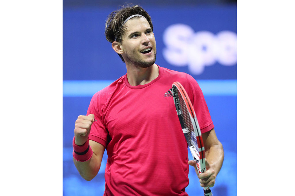 Petenis Austria Dominic Thiem melaju ke final US Open (AS Terbuka) 2020 untuk pertama kali sepanjang kariernya, Sabtu, 12 September 2020 WIB.