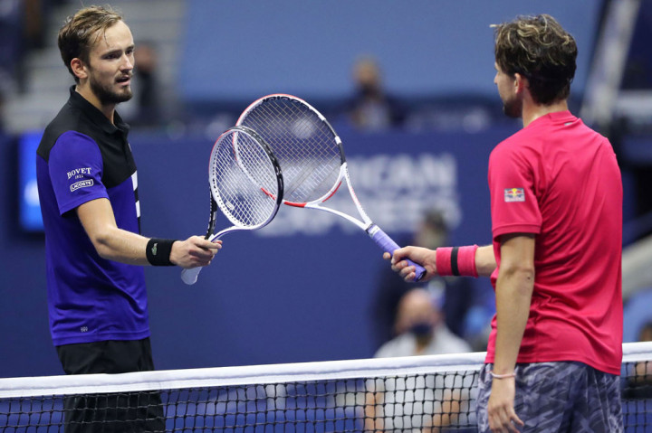 Thiem mencapai partai puncak setelah menang 6-2, 7-6(7), 7-6(5) atas Daniil Medvedev pada semifinal yang dimainkan di Stadion Arthur Ashe, New York.