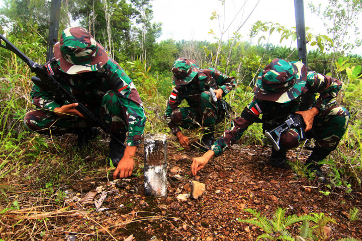 Patroli tersebut dilaksanakan Satgas Pamtas RI-Malaysia Yonif 133/Yudha Sakti jelang purna tugas di Kalimantan Barat sebelum kembali ke Kodam I/Bukit Barisan pada pekan depan.