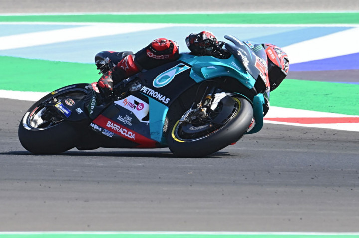 Fabio Quartararo menjadi wakil tim Petronas Yamaha kedua untuk melengkapi baris terdepan di P3.