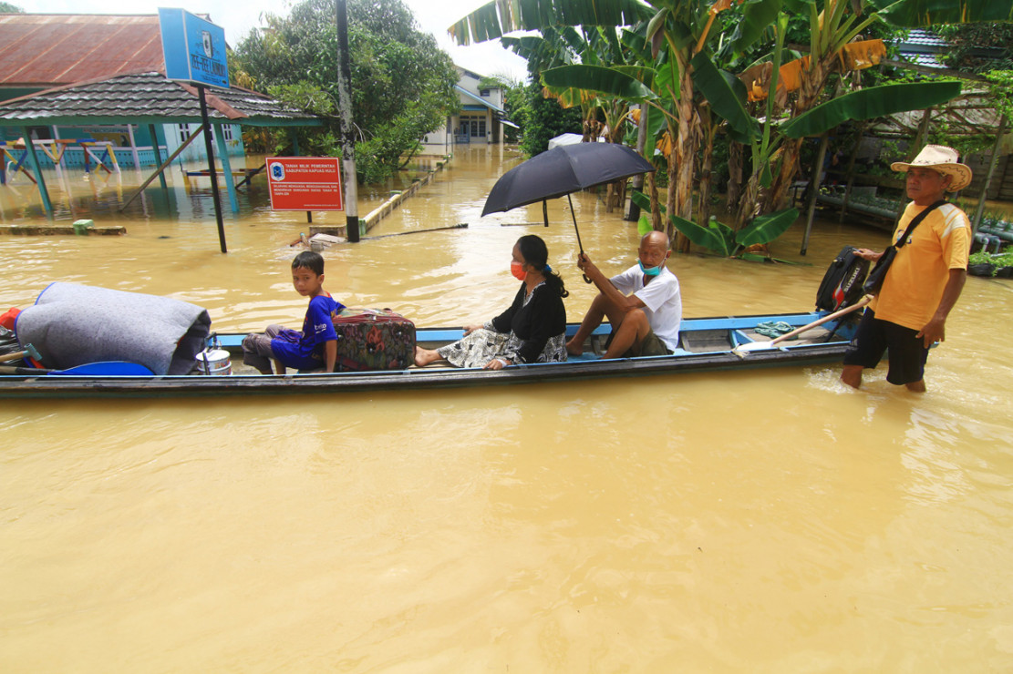 Kota Putussibau Kapuas Hulu Terendam Banjir  Medcom.id